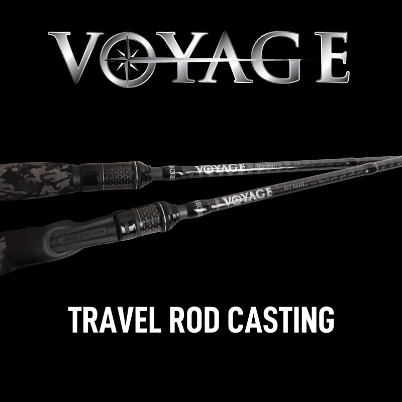 bone murloc fishing pole BONE VOYAGE 1ST GEN (FOUR PIECE TRAVEL ROD) – BONE Fishing World