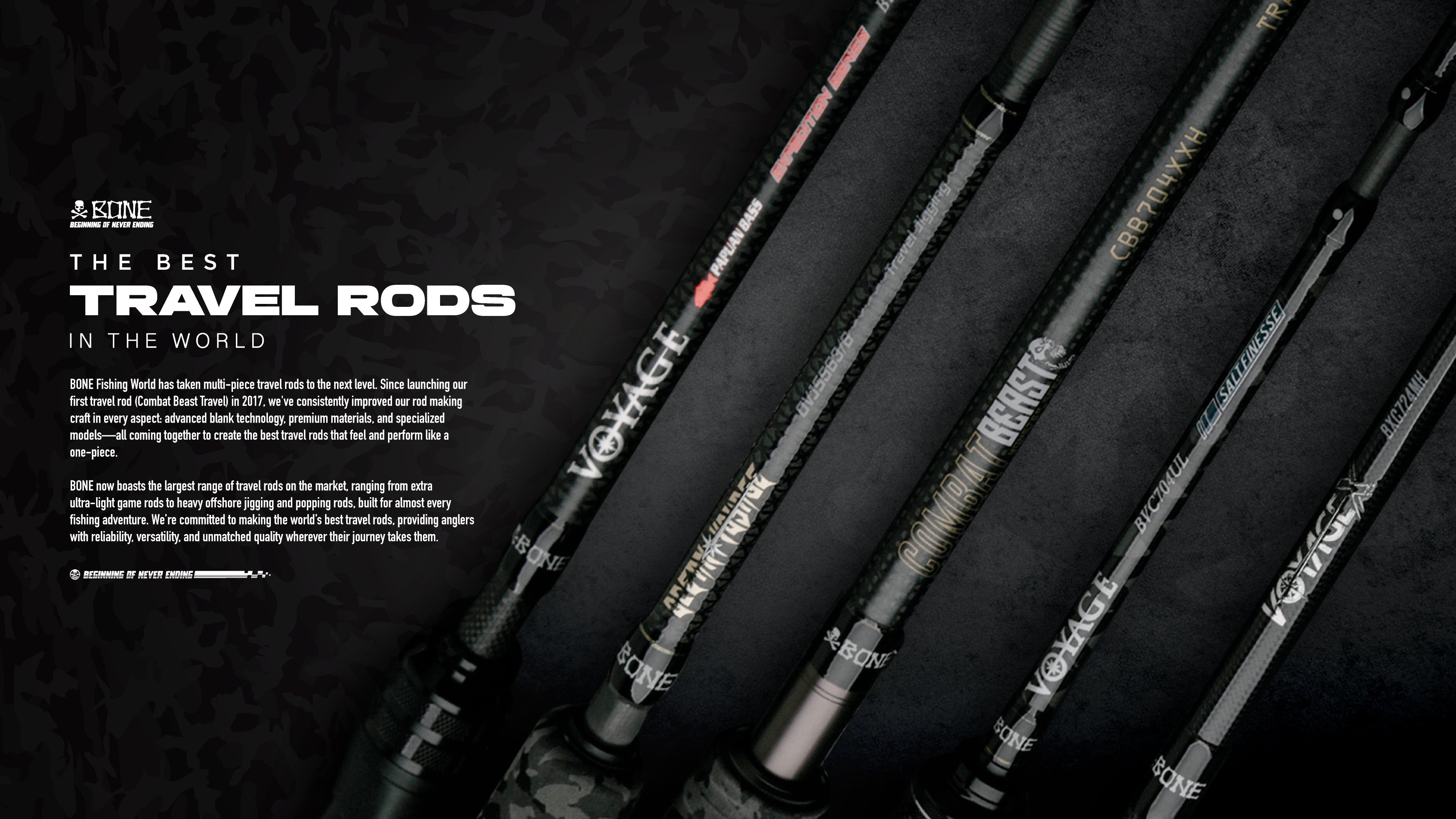boner fishing poles Booms PB3 4.4ft~5ft Fishing Rod Case, Portable Folded Fishing Pole Case with Sturdy Two-Way Zippers, 0.6ft/8" Extended Design Fishing Rod Bag, Store Up to 2~3 Fishing Poles, 52"~60" : Sports BONE Fishing World: THE BEST