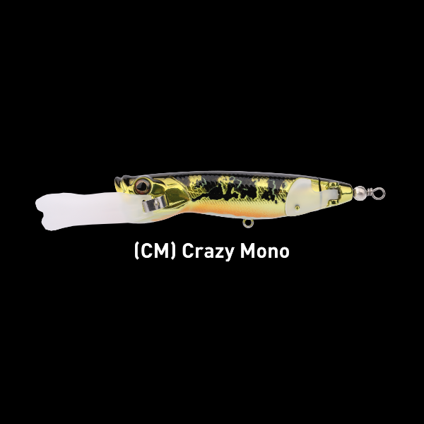 BONE FURY 130F - MULTI-FUNCTION TOPWATER FISHING LURE