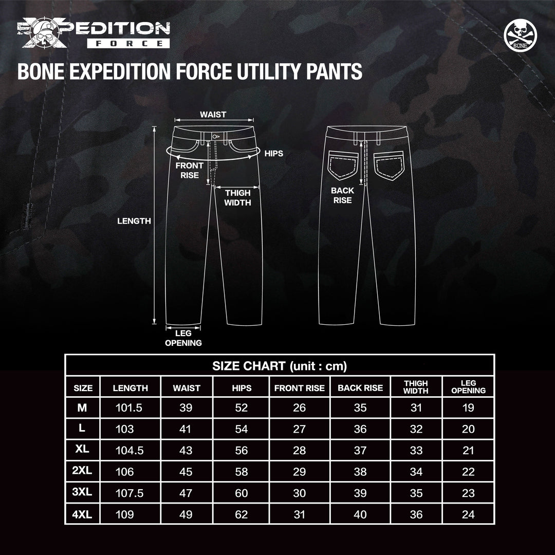 APPAREL BONE EXPEDITION FORCE UTILITY PANTS
