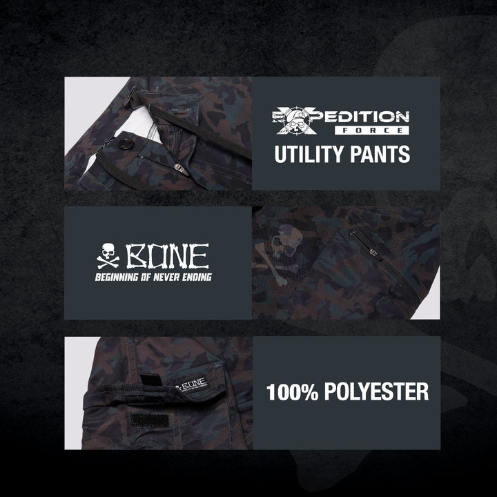 APPAREL BONE EXPEDITION FORCE UTILITY PANTS