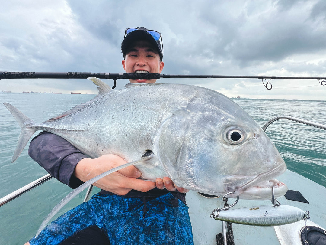 boon cast fishing pole BONE OCEAN THUG