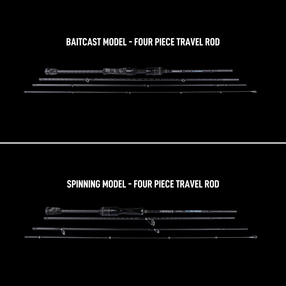 BONE VOYAGE SALT FINESSE SERIES (FOUR PIECE TRAVEL ROD)