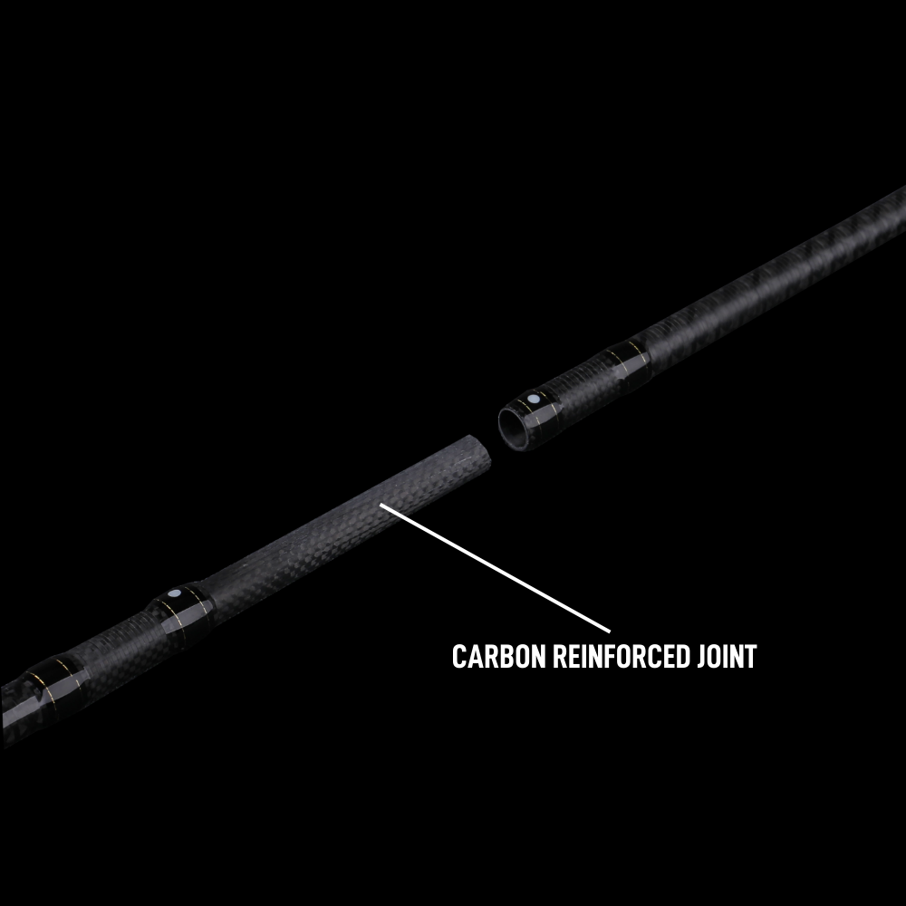 BONE VOYAGE SALT FINESSE LITE - CARBON SOLID TIP (FOUR PIECE TRAVEL ROD)