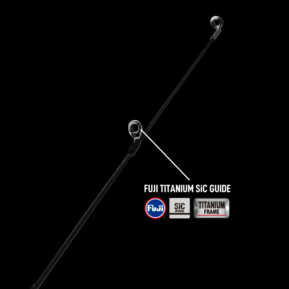 BONE VOYAGE SALT FINESSE LITE - CARBON SOLID TIP (FOUR PIECE TRAVEL ROD)