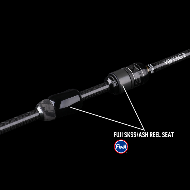 BONE VOYAGE SALT FINESSE LITE - CARBON SOLID TIP (FOUR PIECE TRAVEL ROD)