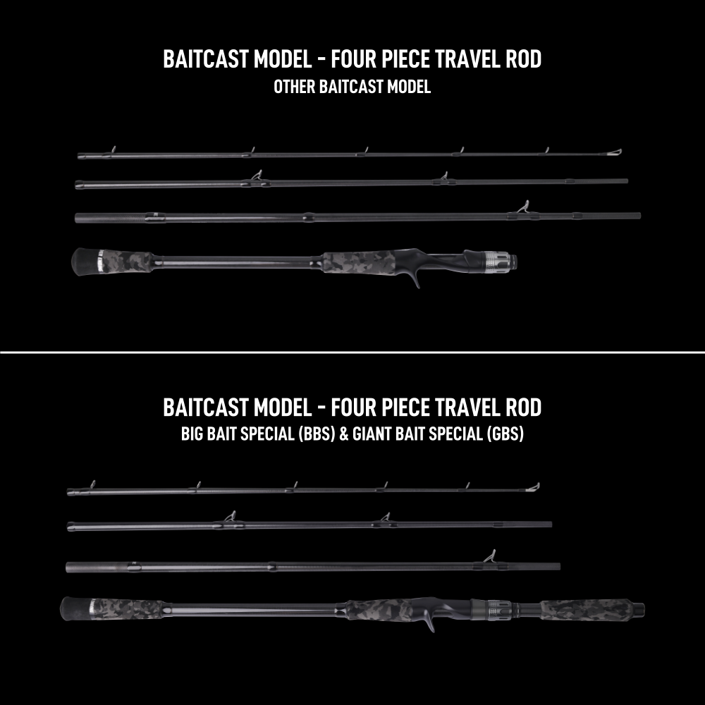 BONE VOYAGE-X - FOUR PIECE TRAVEL ROD