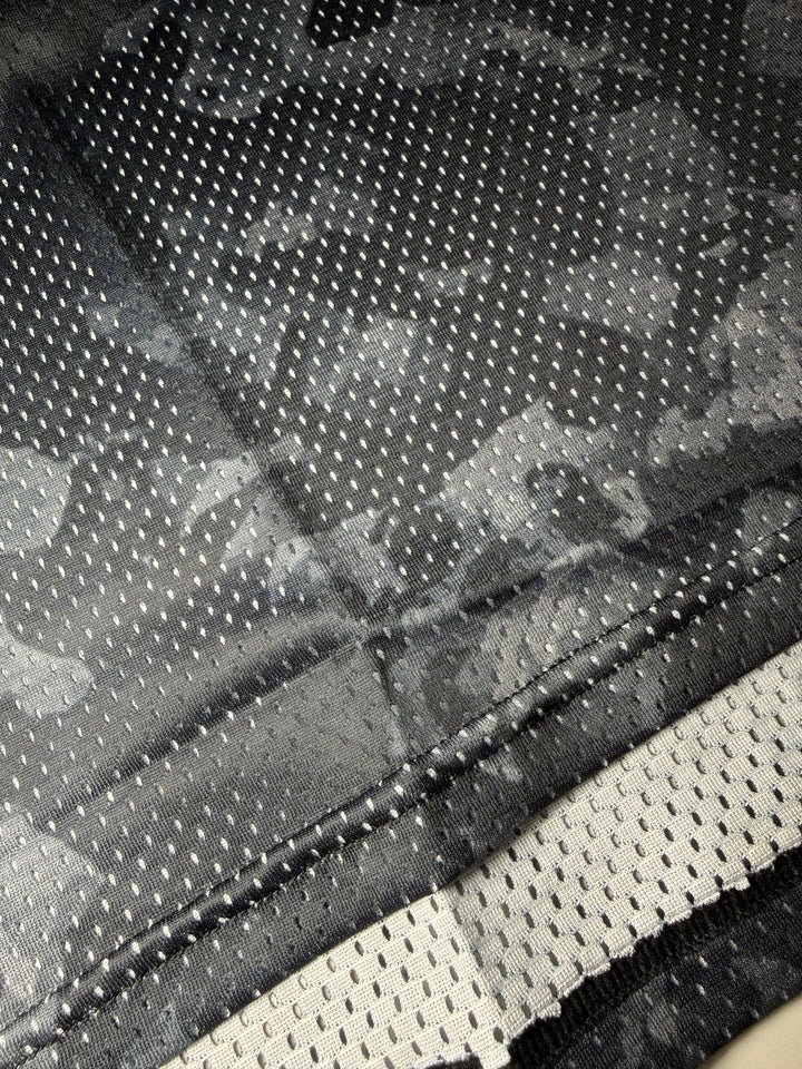 Bone Mesh Top Dri-Fit Hoodie Long Sleeve w buff CN Black Grey Camo